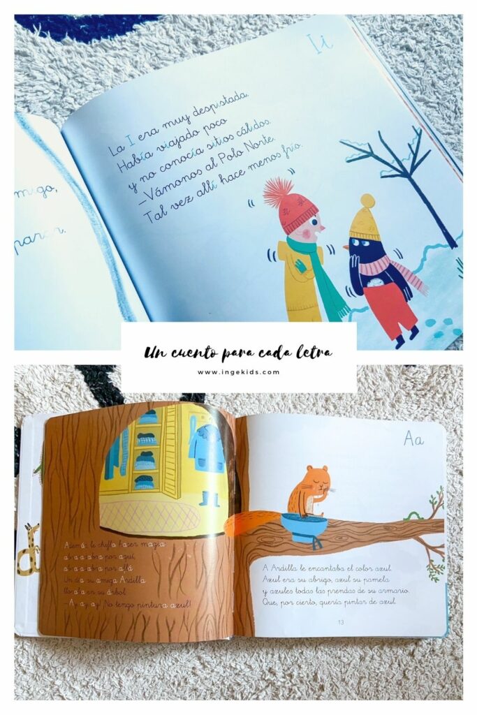 Cuentos infantiles en español; Un cuento para cada letra libro